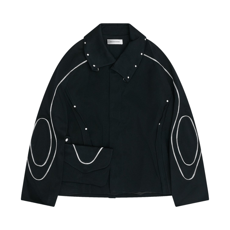 Kiko Kostadinov Chalice Jacket "Raven Black"