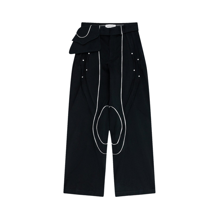 Kiko Kostadinov Chalice Trouser "Raven Black"