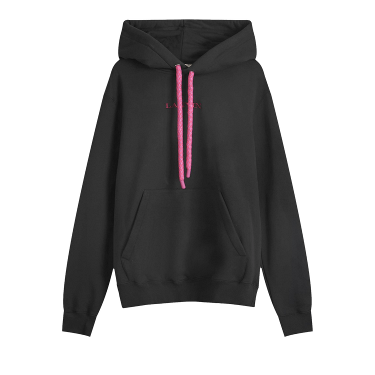 Lanvin Tubular Curb Hoodie "Black"