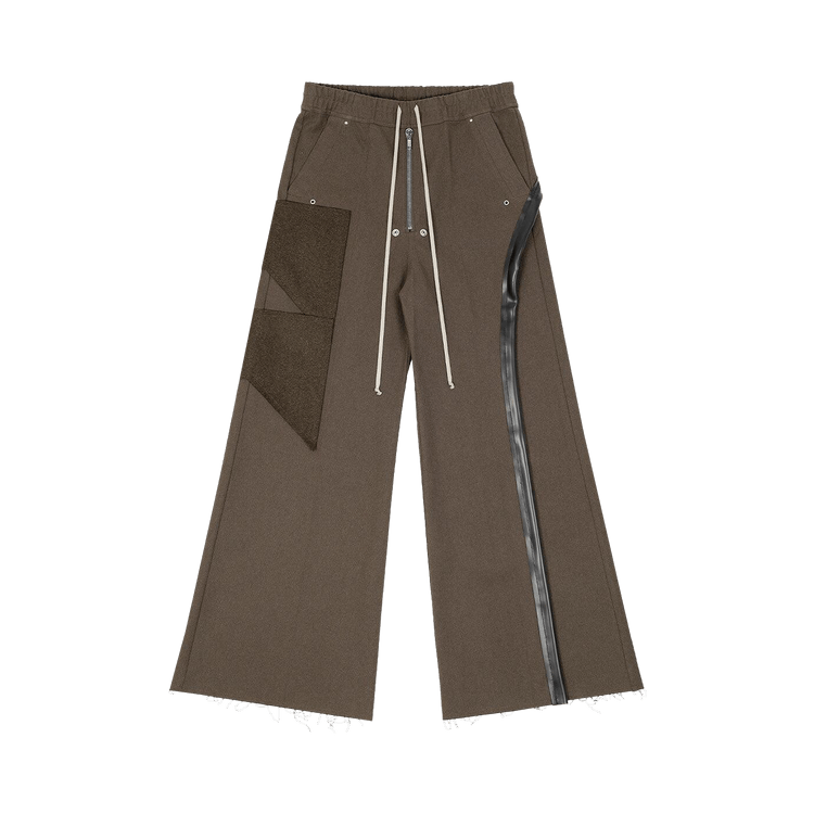 Rick Owens Wide Bela Pants "Ash/Brown/Black"