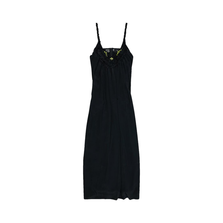 Simone Rocha Integrated Bra Tulip Dress "Black"