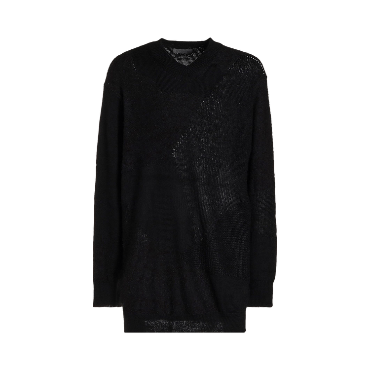 Yohji Yamamoto Pour Homme V-Neck Sweater "Black"