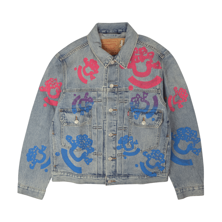 Denim Tears Bstroy Tears Type-2 Denim Jacket "Light Wash"