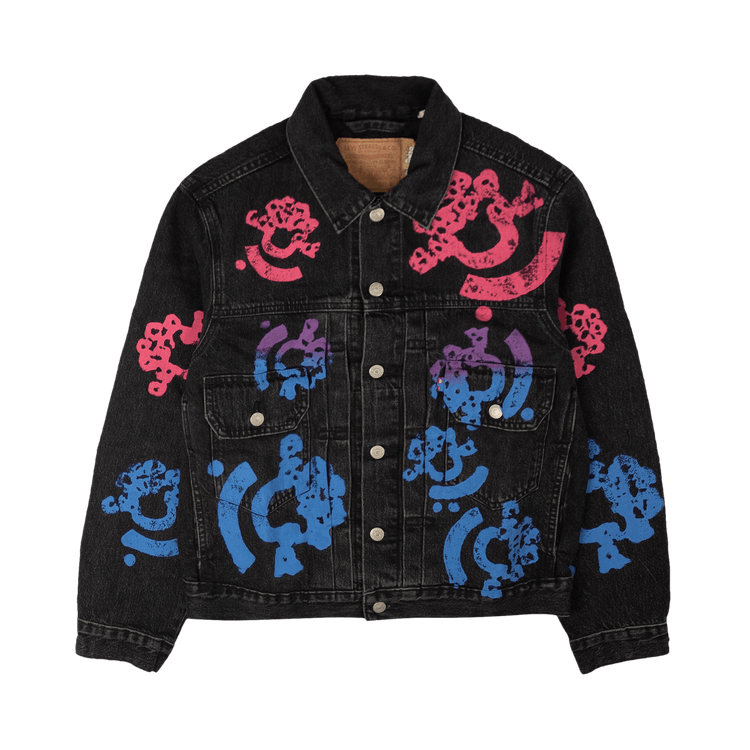 Denim Tears Bstroy Tears Type Denim Jacket "Washed Black"