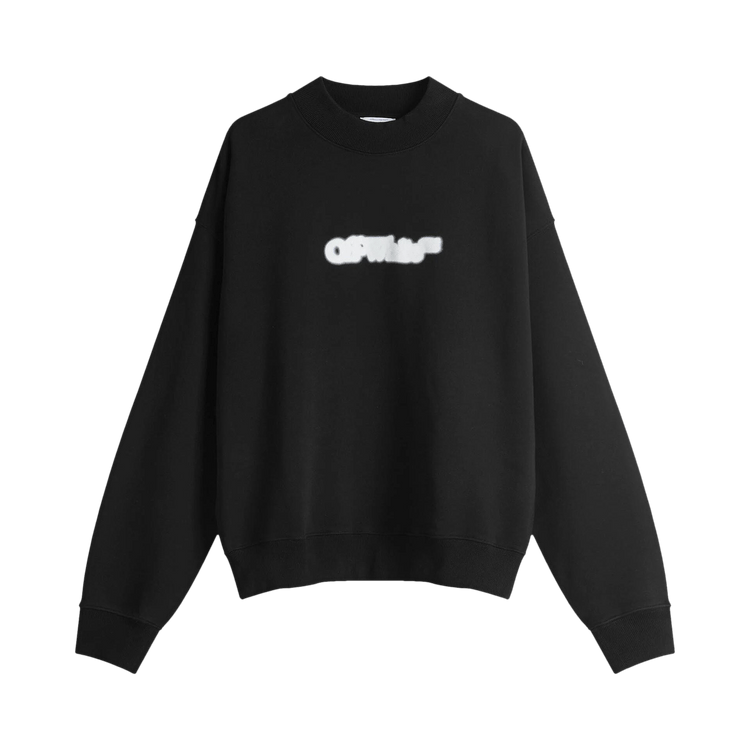 Off-White Spray Arrow Skate Crewneck "Black/White"