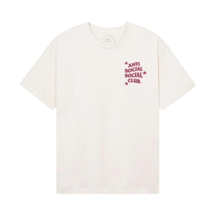 Anti Social Social Club It's All A Blur Tee 'Natural'