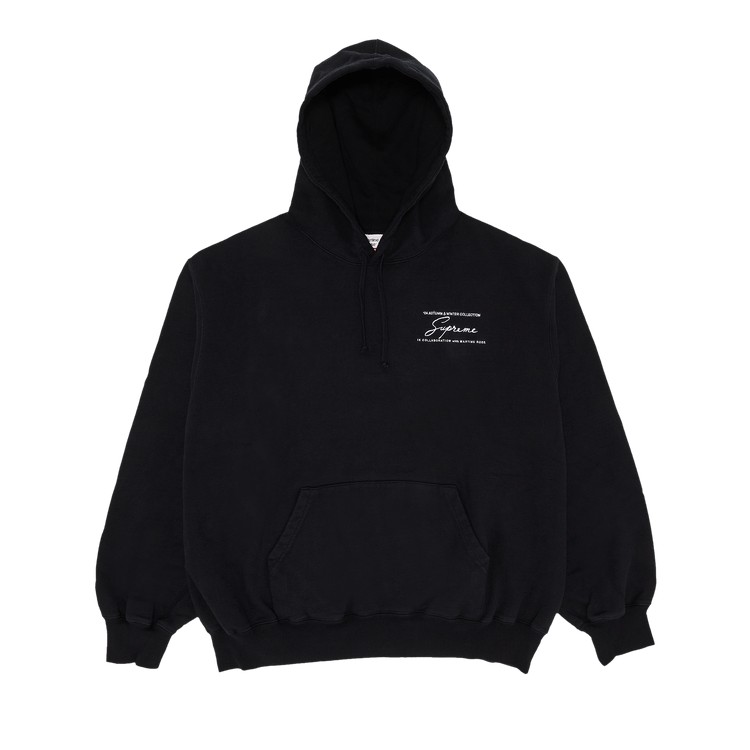 Supreme x Martine Rose Hooded Sweatshirt "Black"