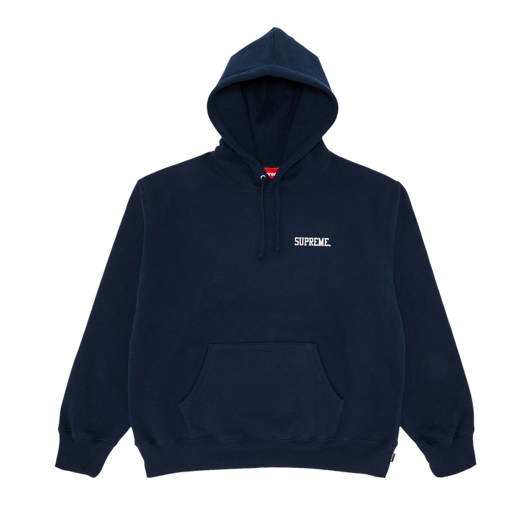 Supreme Anarchy Hooded Sweatshirt "Navy"