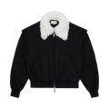 Ader Error Long-Sleeve Short Jacket "Black"