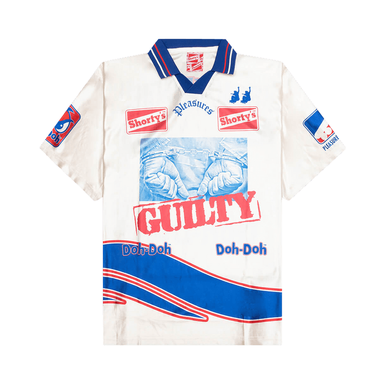 Pleasures Guilty Soccer Jersey "Off White"