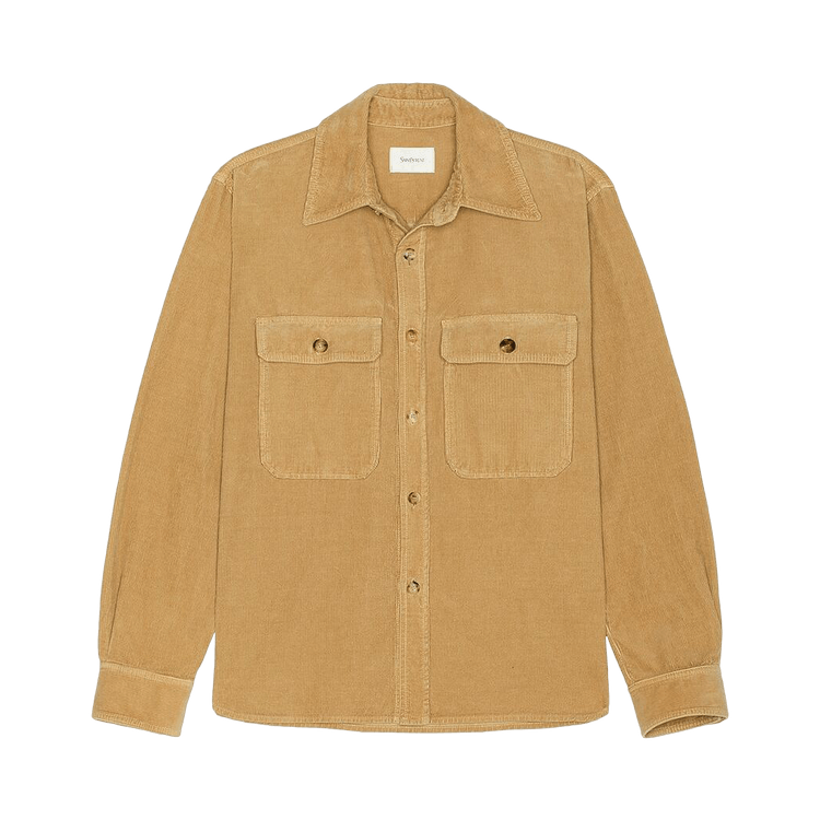 Saint Laurent Fall Overshirt "Dry Wood"