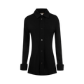 Bottega Veneta Matt Fluid Jersey Shirt "Black"
