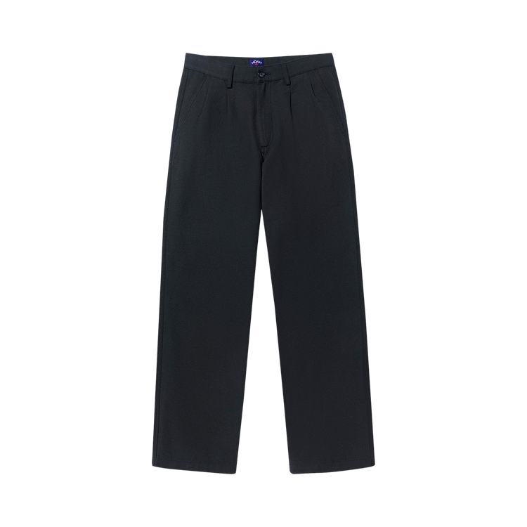 Noah Double Pleated Pants "Black"