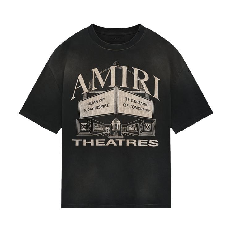 Amiri Theatres Oversized Tee "Black"