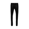 Amiri Serif Logo Wax Skinny Jean "Black"