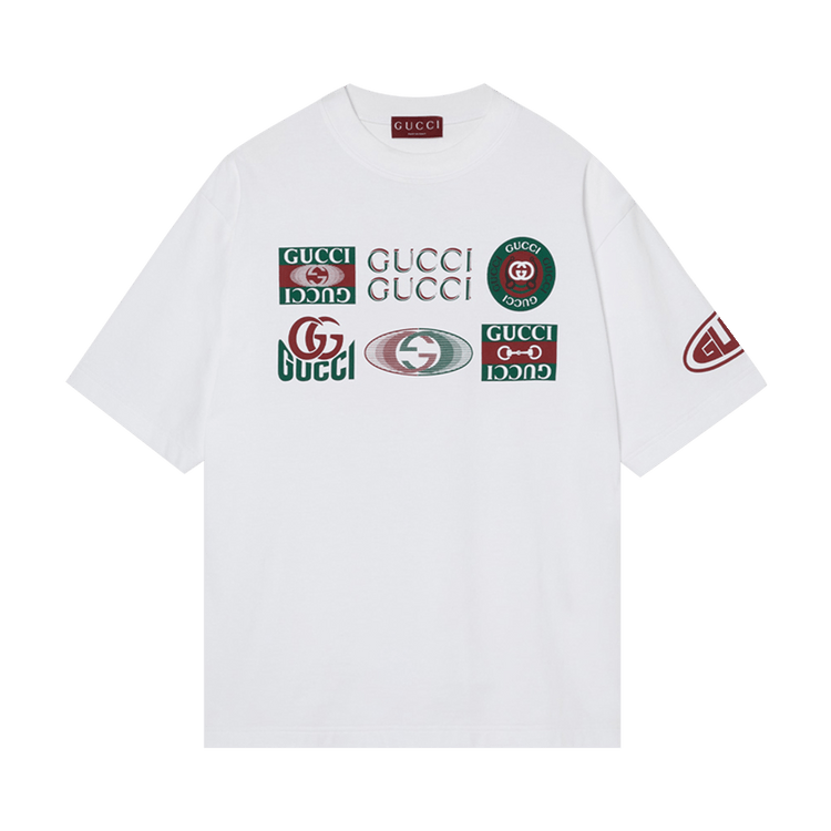 Gucci Multi Logo T-Shirt "White"