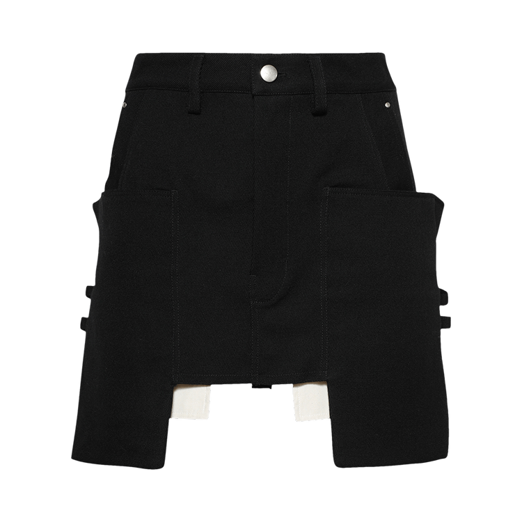 Rick Owens Stefan Mini Skirt "Black"