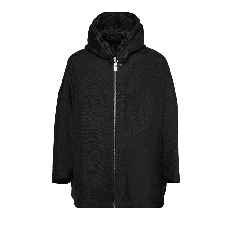 Rick Owens Hooded Peter Jacket "Black"