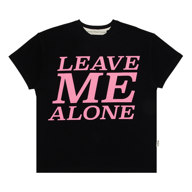 Advisory Board Crystals Leave Me Alone Short-Sleeve Tee "Black"