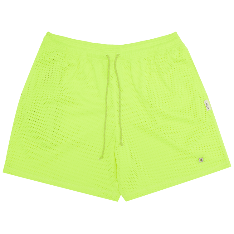 Advisory Board Crystals Mesh Shorts "Neon Green"