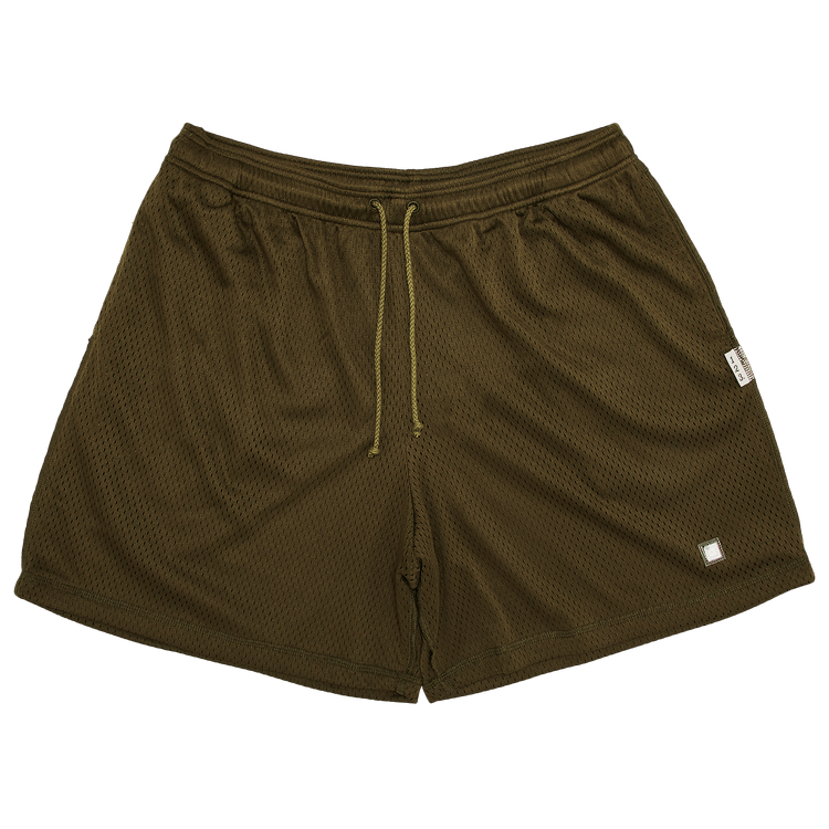 Advisory Board Crystals Mesh Shorts "Olive"