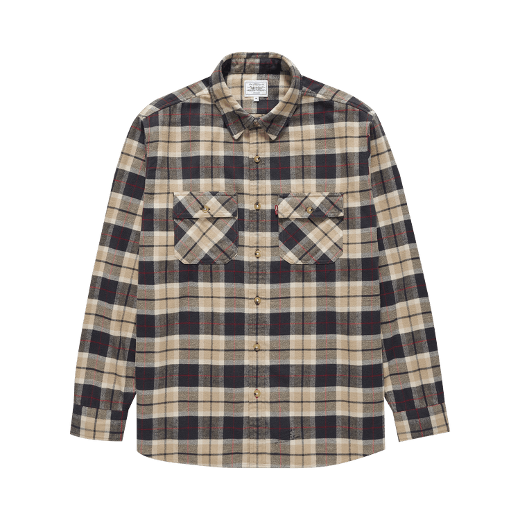 Levi"s x JJJJound Long-Sleeve Shirt "Plaid'