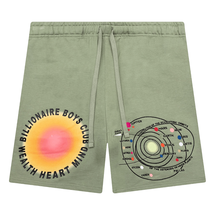 Billionaire Boys Club Aura Shorts "Oil Green"
