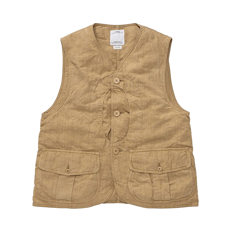 Visvim Gusto Down Vest "Beige"
