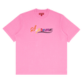 Supreme Cursive Short-Sleeve Top "Pink"
