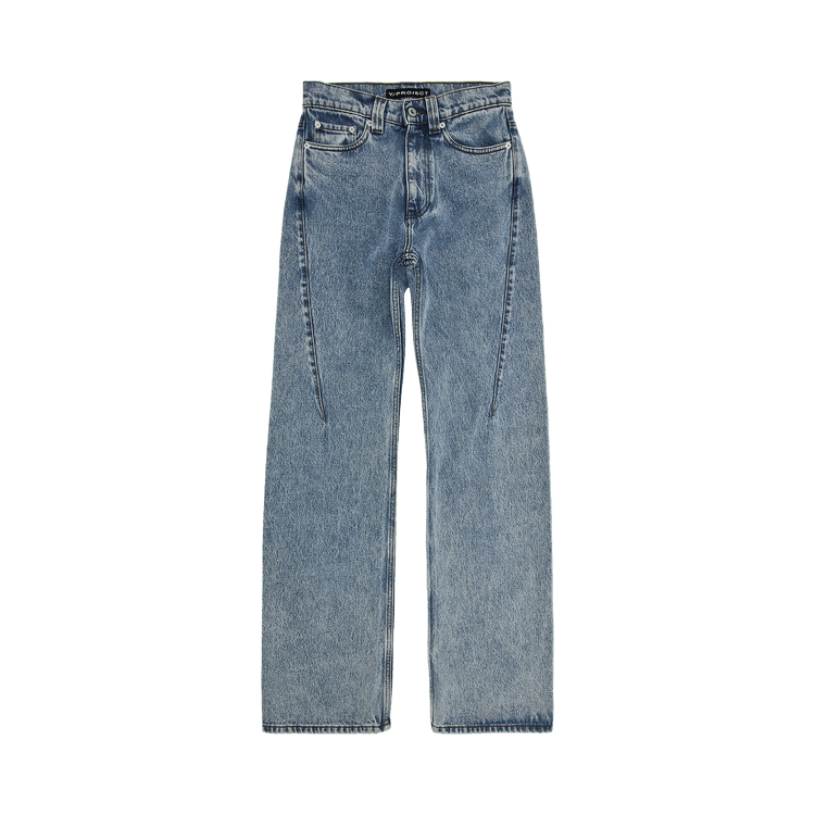 Y/Project Wire Straight Leg Jeans "Blue"