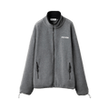 Miu Miu Fleece Zip Sweatshirt "Grey"