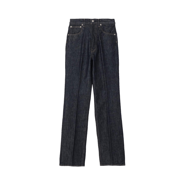 Auralee Hard Twist Denim Pants "Indigo"