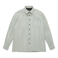 BOTTER Cracked Leather Shirt "Grey"