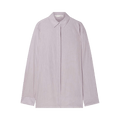 The Row Big Sisea Shirt "Burgundy/White"