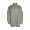 The Row Brant Long-Sleeve Shirt "Stone"