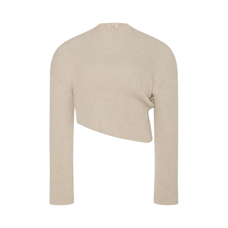 The Row Danana Asymmetric Jumper "Porcelain"