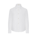 The Row Frou Long-Sleeve Shirt "White"