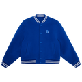 Ader Error TRS Tag Varsity Jacket "Blue"
