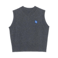 Ader Error V-Neck Knitted Vest "Charcoal"