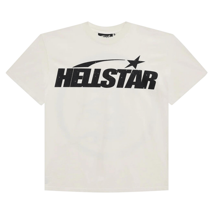 Hellstar Classic T-Shirt Gel Print "White/Black"