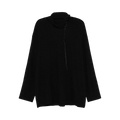 Yohji Yamamoto Pour Homme Embroidered Turtle Long-Sleeve Sweater "Black"
