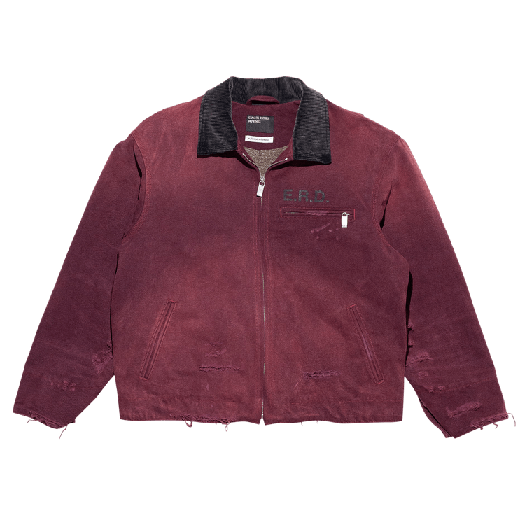 Enfants Riches Déprimés Blanket Lined Work Jacket "Vineyard Wine"