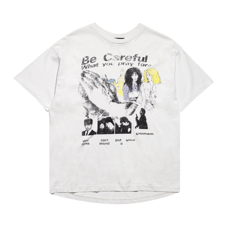 Enfants Riches Déprimés Be Careful What You Pray For T-Shirt "Faded Ivory"