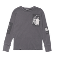 Enfants Riches Déprimés Assemblage Long-Sleeve Thermal "Black Oyster"