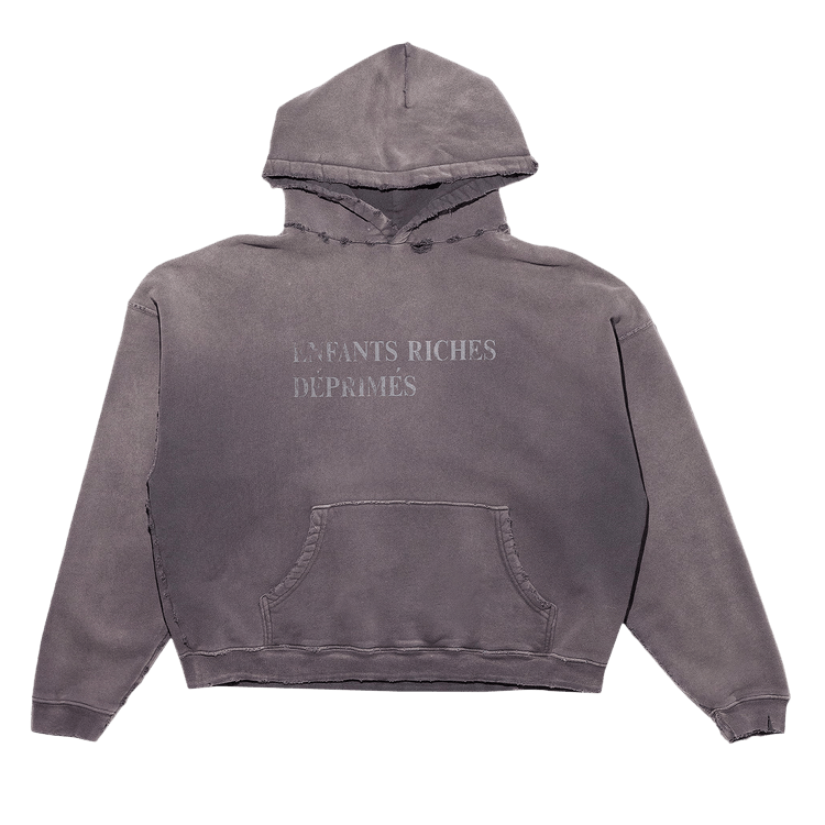 Enfants Riches Déprimés Classic Logo Hoodie "Washed Black"