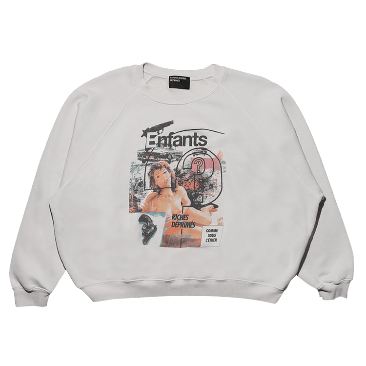 Enfants Riches Déprimés Thrilling Raglan Sweatshirt "Faded Ivory"