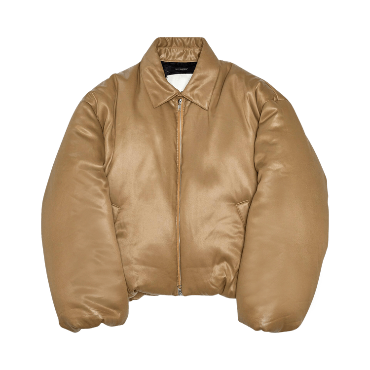 Song for the Mute Liquid Puffer Jacket "Camel"