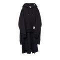 Maison Mihara Yasuhiro Combined Hoodie "Black"