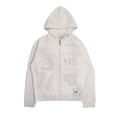 Maison Mihara Yasuhiro Distressed Hoodie "White"