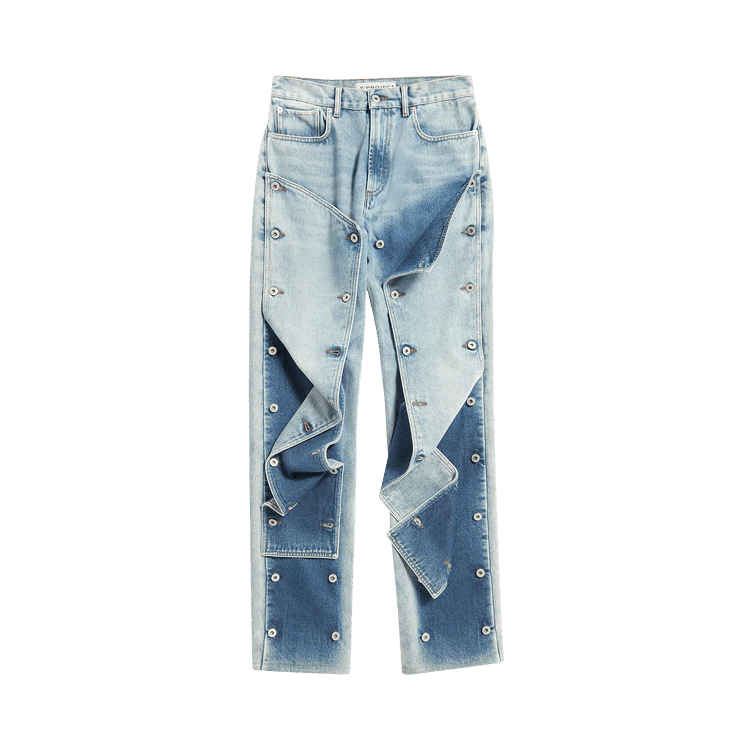 Y/Project Snap Off Jeans "Evergreen Ice Blue"